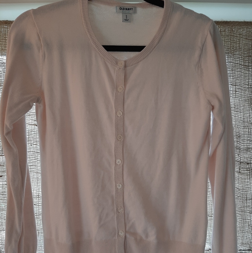 Pale Pink Cardigan